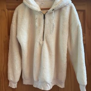 Maurice’s Cozy Cream Sherpa Hoodie